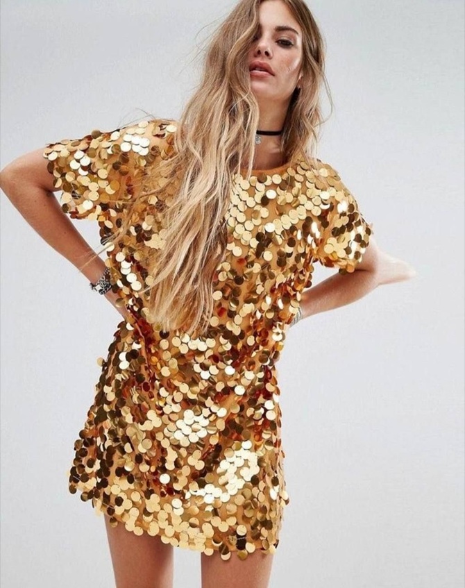 Модные блестящие платья для встречи Нового года 2026: лучшие модели 1