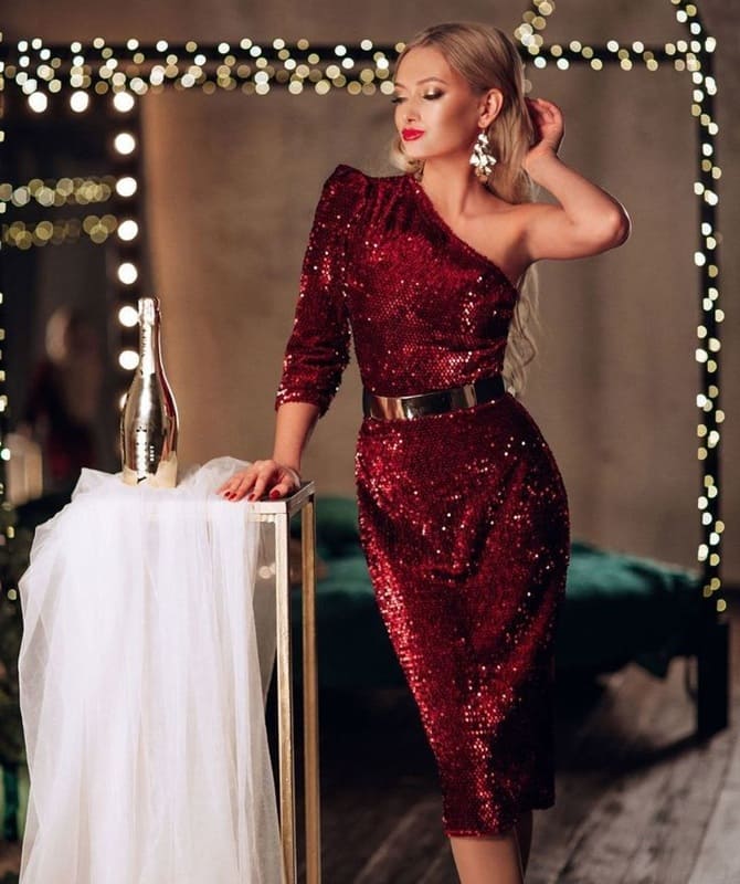 Модні кольори суконь на Новий рік 2026: що одягнути на свято 10