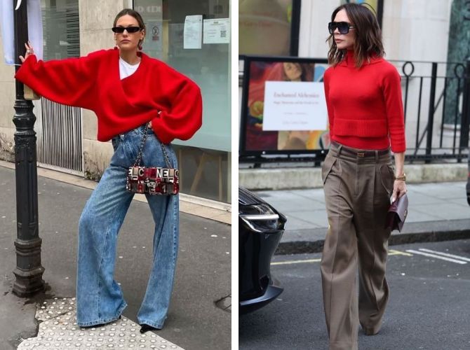 Як носити червоний колір взимку: модні ідеї та поєднання 2