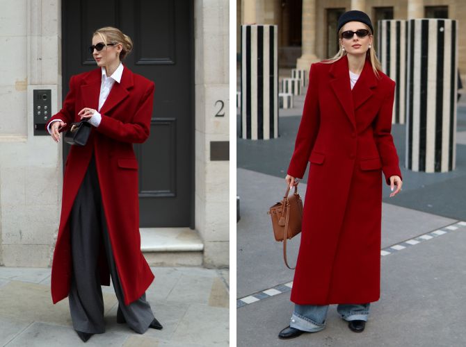 Як носити червоний колір взимку: модні ідеї та поєднання 7