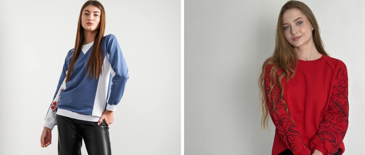 Стильні жіночі джемпери та світшоти