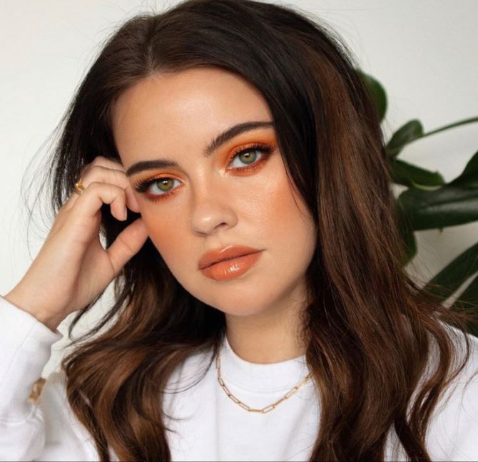 Монохромный макияж: практичные и элегантные образы 4