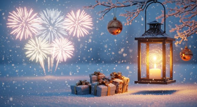 Красивые картинки на Новый 2026 год Лошади 10