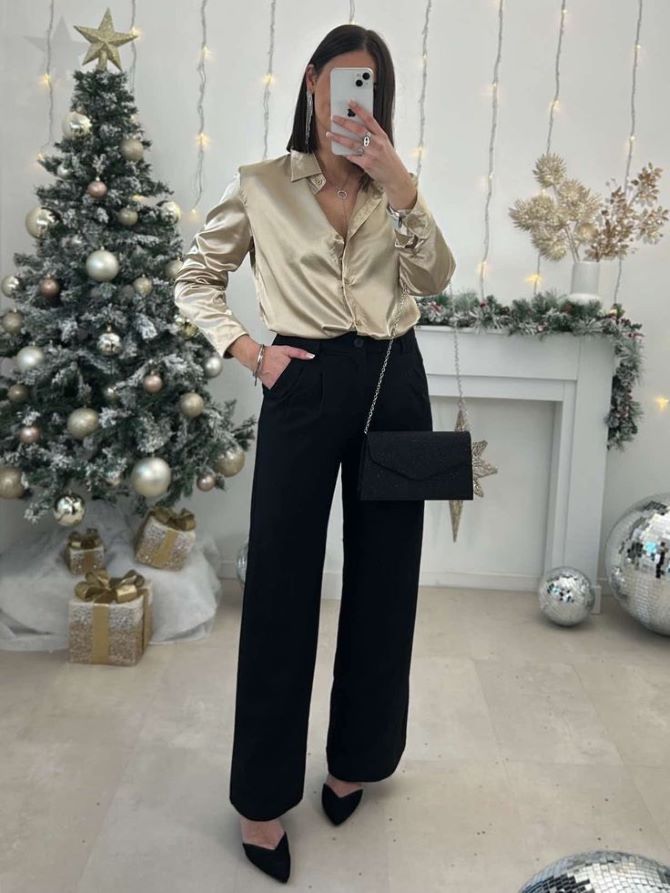 Стильные наряды на Новый год и Рождество для женщин старше 40 лет 1