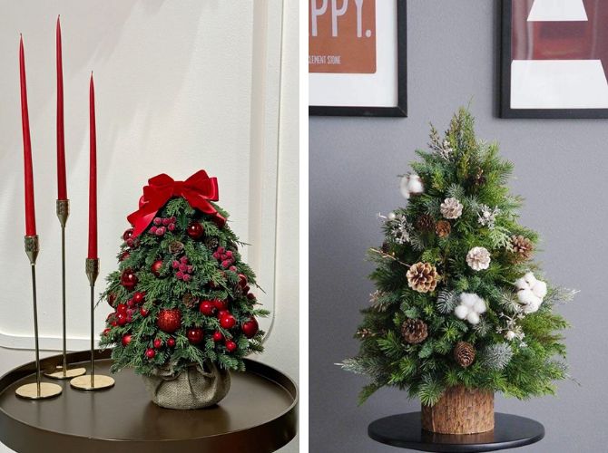 Новогодние поделки из еловых веток: лучшие идеи, мастер-классы 10