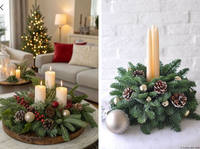 Новогодние поделки из еловых веток: лучшие идеи, мастер-классы 5