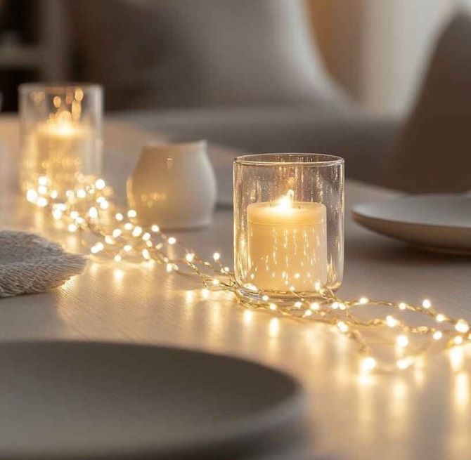 Декор новогоднего стола 2026: как создать атмосферу праздника на год Лошади 11