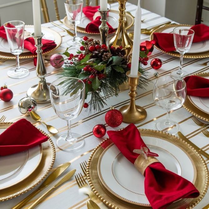 Декор новорічного столу 2026: як створити атмосферу свята на рік Коня 3