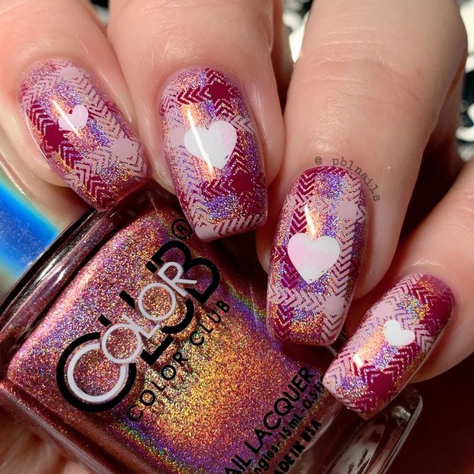 Sweater nails: идеи вязаного маникюра 2026 21