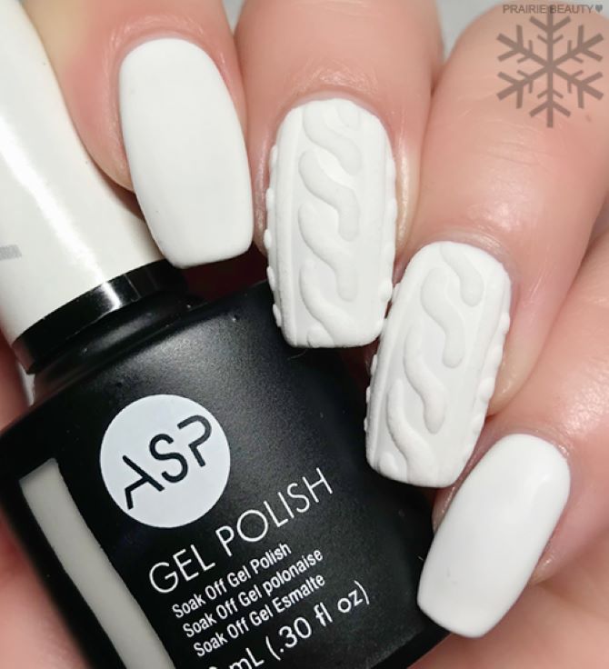 Sweater nails: идеи вязаного маникюра 2026 6