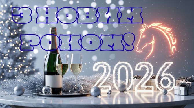 Символ 2026 року: новорічні картинки та листівки з конем 7