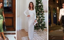 Как сочетать юбку с пайетками на Новый год: стильные идеи для образов