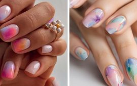 Aquarell-Maniküre: Der Trend schlechthin 2026
