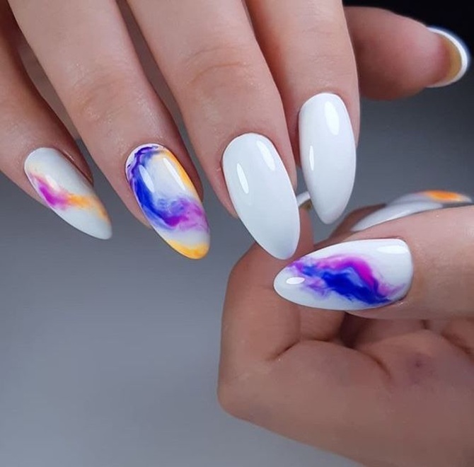 Акварельный маникюр: главный тренд 2026 года 13