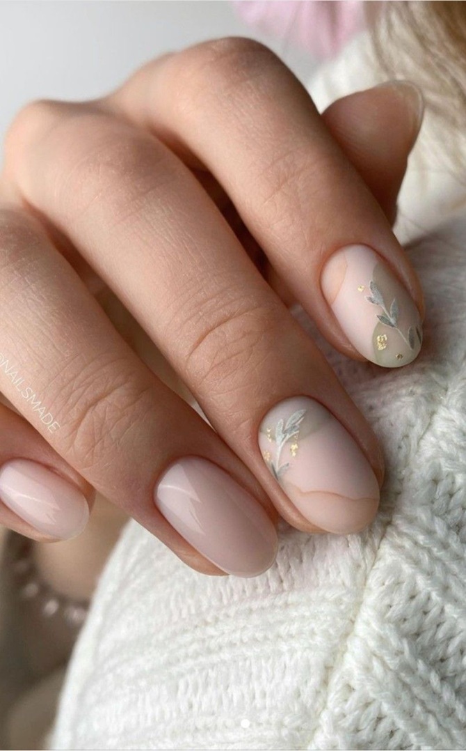 Акварельный маникюр: главный тренд 2026 года 10