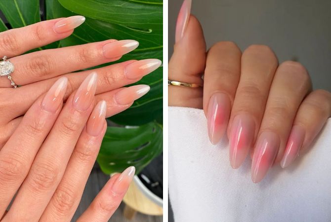 Aura nails 2026: градиентный маникюр с эффектом ауры 3