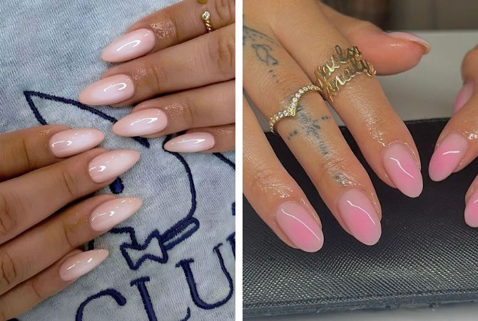 Aura nails 2026: градиентный маникюр с эффектом ауры 7