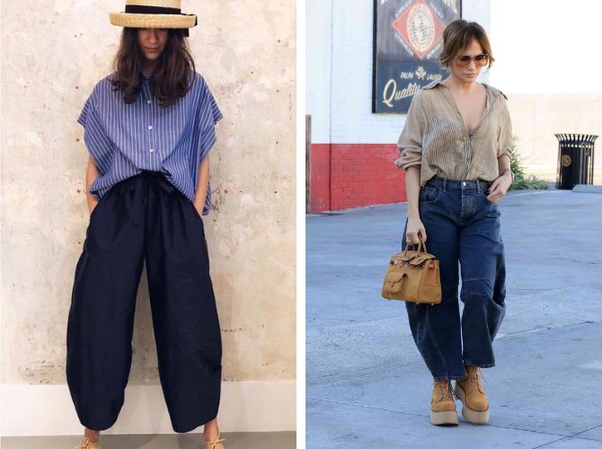 Брюки-бочонки – главный модный силуэт 2026 года 3
