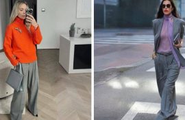 Кольори, які ідеально поєднуються із сірими штанами