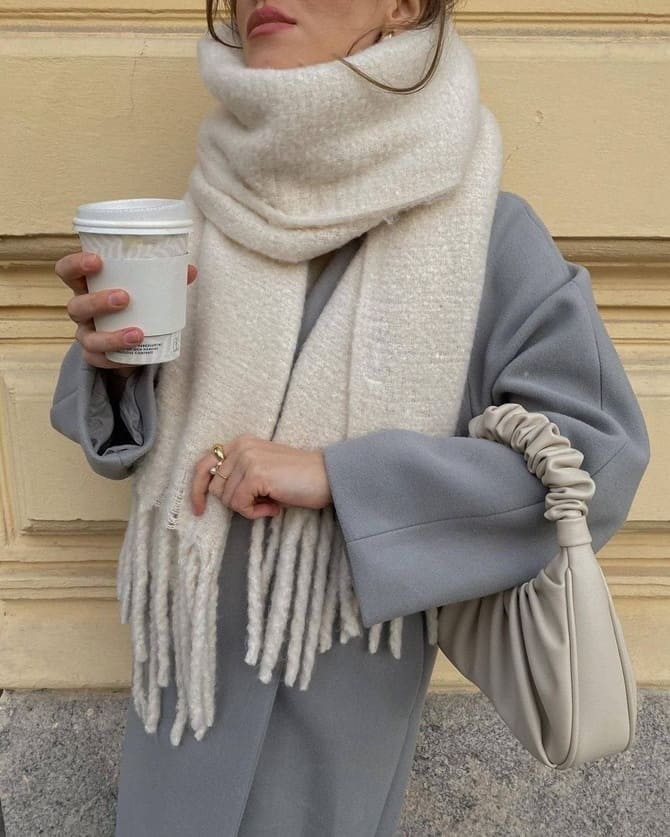 Как носить длинный шарф в 2026 году: 5 стильных образов 1