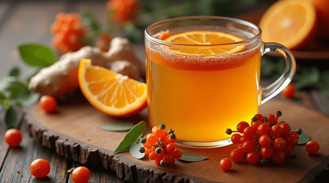 3 Sanddorntee-Rezepte für den Winter – Was Sie zubereiten können 3