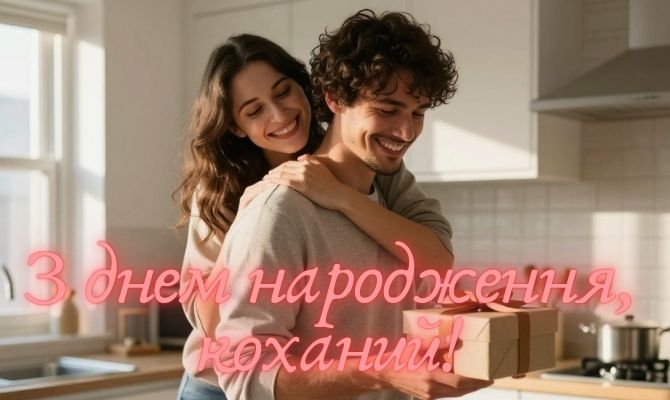 Зворушливі привітання з днем ​​народження коханому чоловікові 4