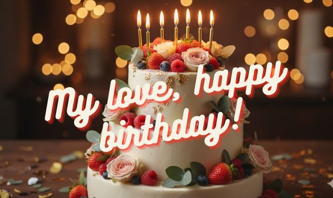 Touching birthday greetings for your beloved man 5