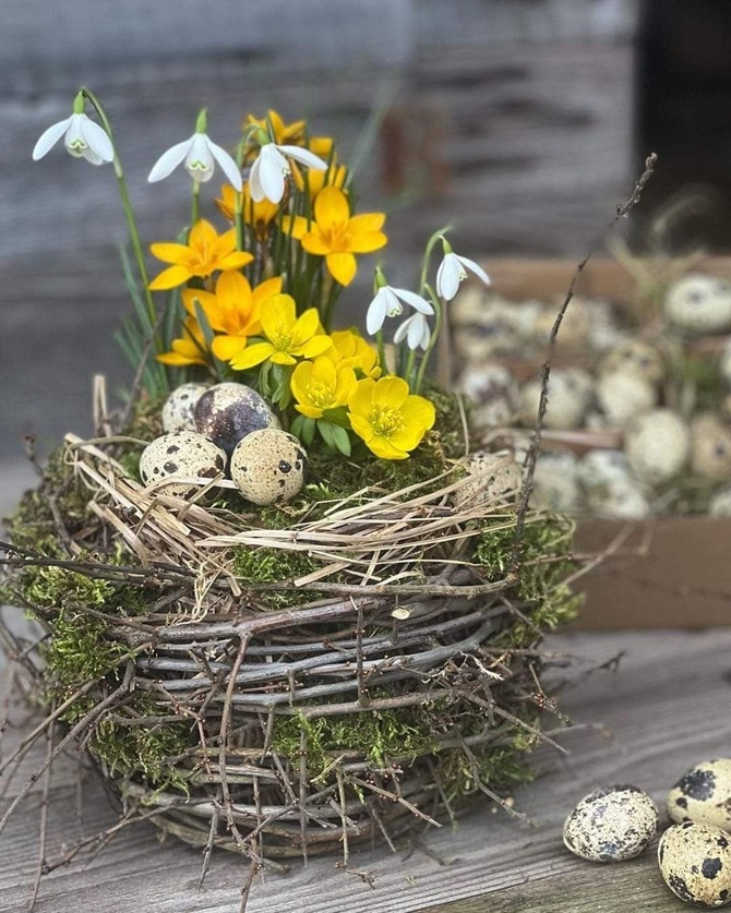 Frühlingsdeko aus Naturmaterialien – So dekorieren Sie Ihre Wohnung oder Ihr Haus 12