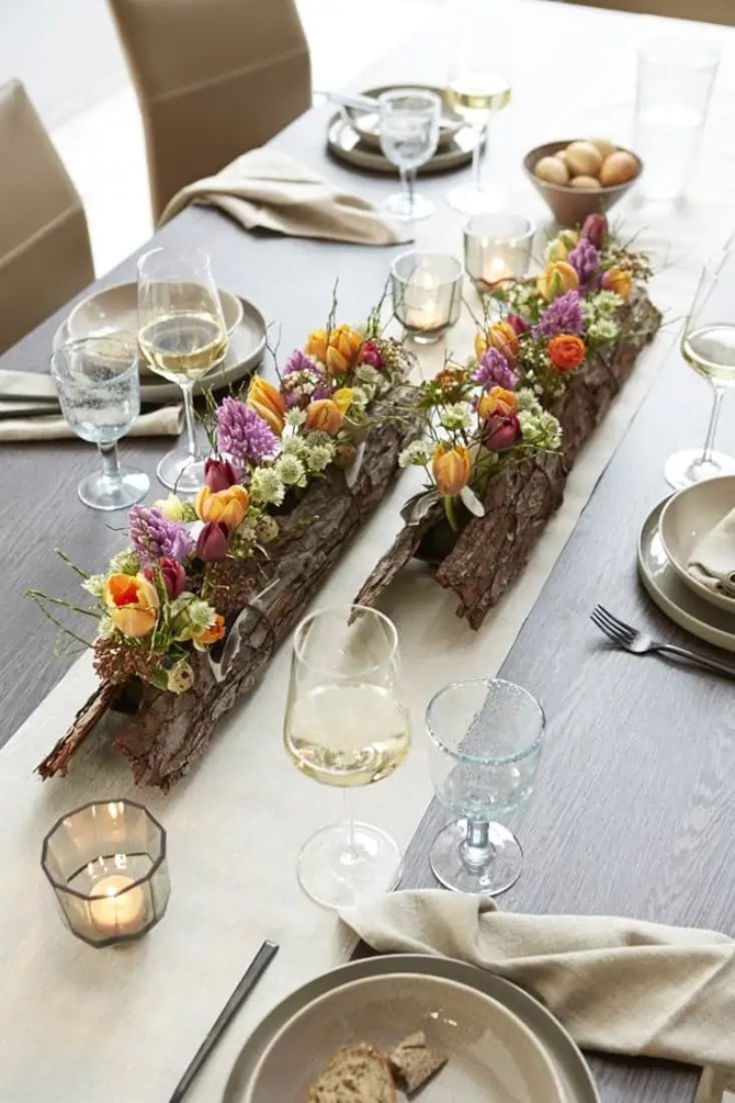 Frühlingsdeko aus Naturmaterialien – So dekorieren Sie Ihre Wohnung oder Ihr Haus 13