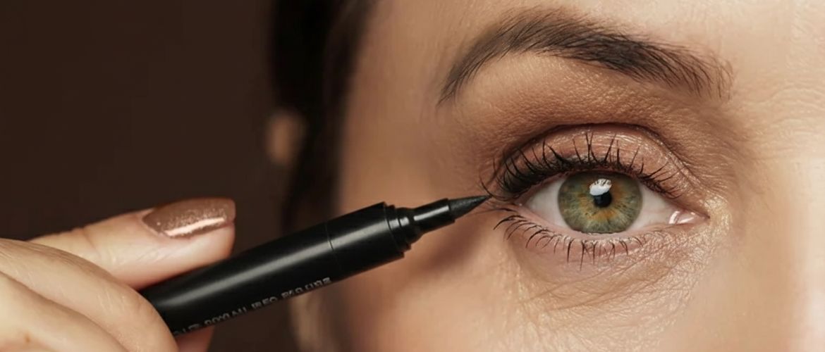 Как правильно наносить стрелки после 40: советы для макияжа зрелых глаз