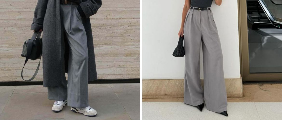 4 вида обуви, которые идеально подходят к широким брюкам