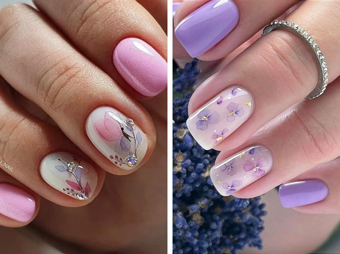 Красивый маникюр на 8 марта – лучшие идеи весеннего дизайна ногтей 5