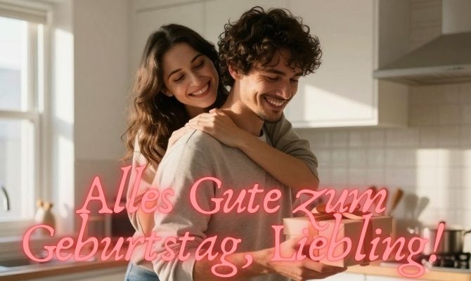 Rührende Geburtstagsgrüße für deinen Liebsten 4
