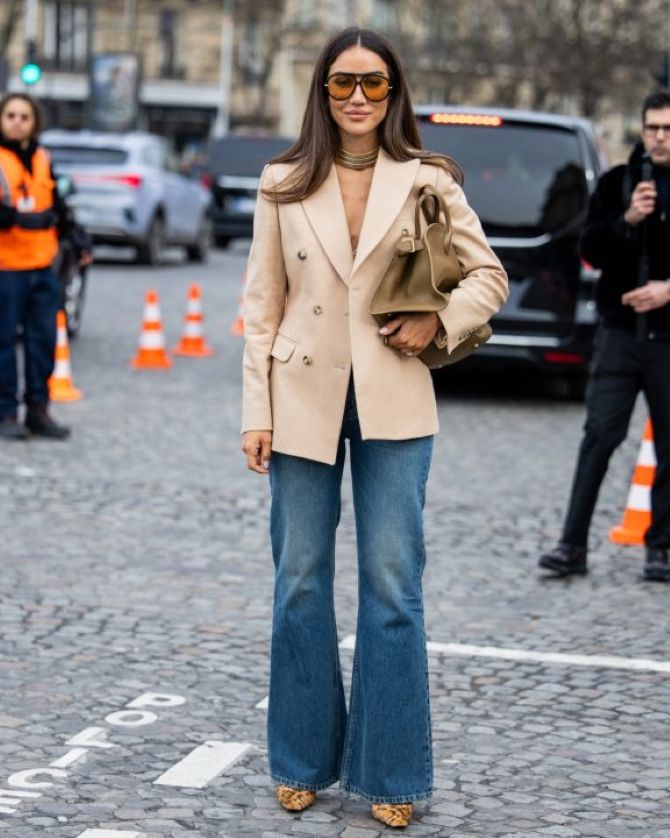 Тренды джинсов 2026: модные фасоны и цвета 16