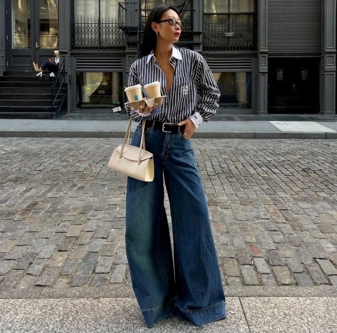 Тренды джинсов 2026: модные фасоны и цвета 14