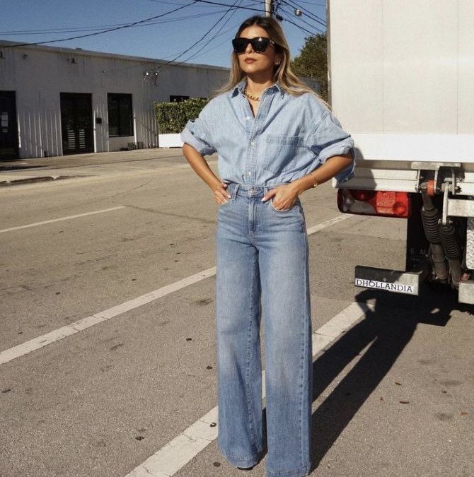 Тренды джинсов 2026: модные фасоны и цвета 7