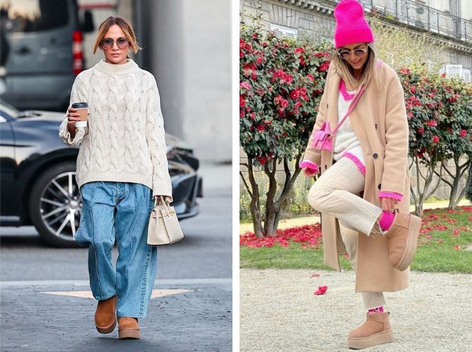 Как носить угги на платформе, чтобы выглядеть современно 1