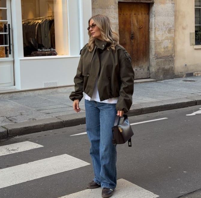 Короткий тренч 2026: с чем носить весной 3