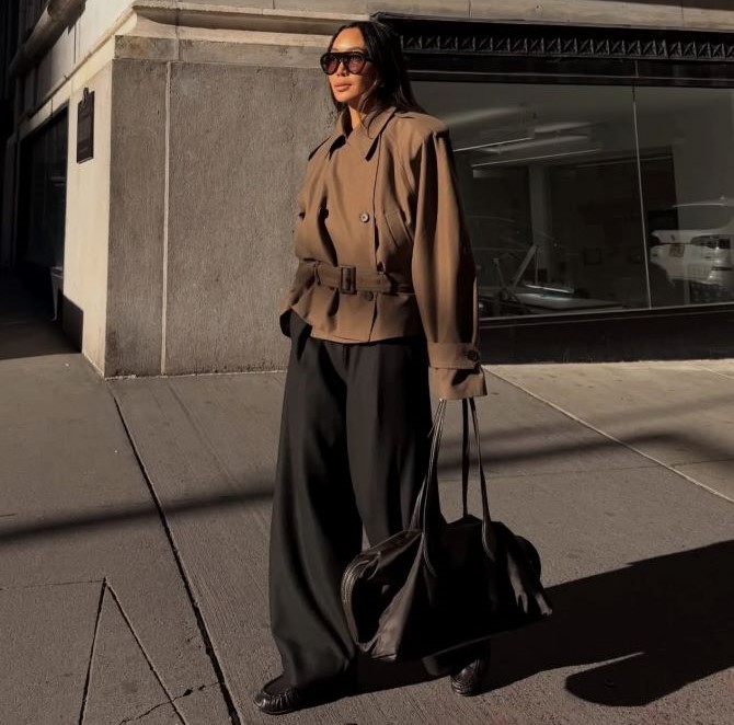 Короткий тренч 2026: с чем носить весной 9