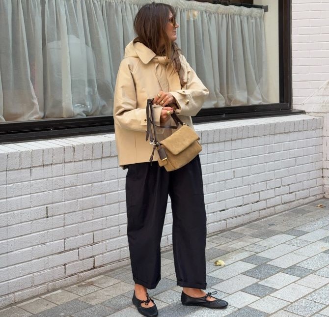 Короткий тренч 2026: с чем носить весной 11