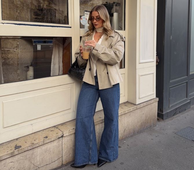 Короткий тренч 2026: с чем носить весной 4