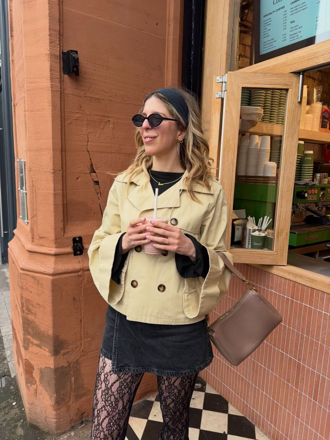 Короткий тренч 2026: с чем носить весной 6