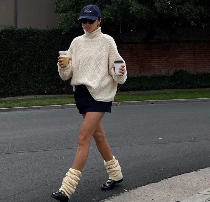 Знов у тренді: модні образи з гетрами 6