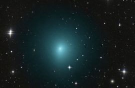 A comet that can travel backward in time has been discovered