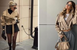 Короткий тренч 2026: с чем носить весной