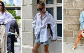 Как и с чем носить рубашку оверсайз в 2026 году