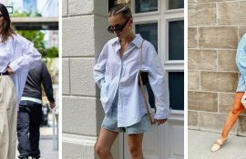 Как и с чем носить рубашку оверсайз в 2026 году