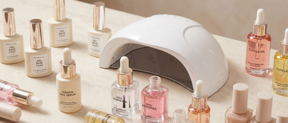 Що салони використовують для укріплення нігтів