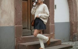 Знов у тренді: модні образи з гетрами