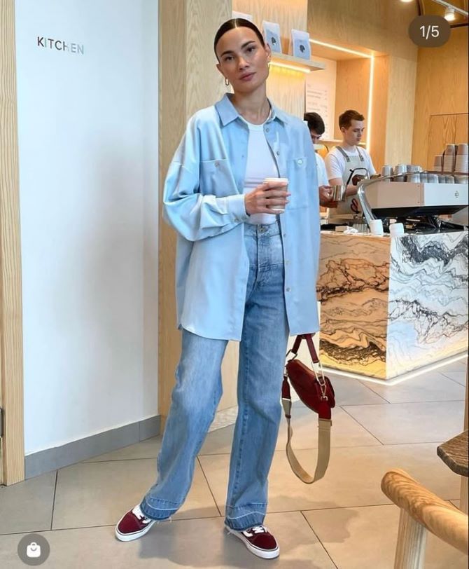 Как выглядеть моложе с помощью цвета одежды 10